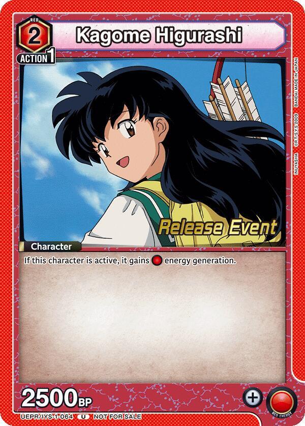 Kagome Higurashi (064), UE23BT: Inuyasha Release Event Cards UEPR/IYS-1-064