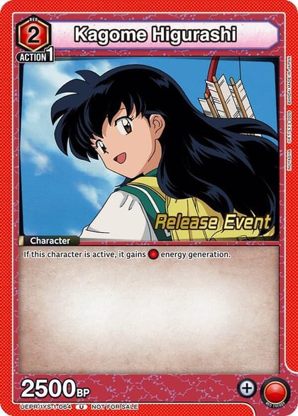 Kagome Higurashi (064), UE23BT: Inuyasha Release Event Cards UEPR/IYS-1-064