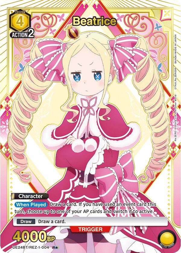 Beatrice (004) (R*), UE24BT: Re:ZERO -Starting Life in Another World- UE24BT/REZ-1-004