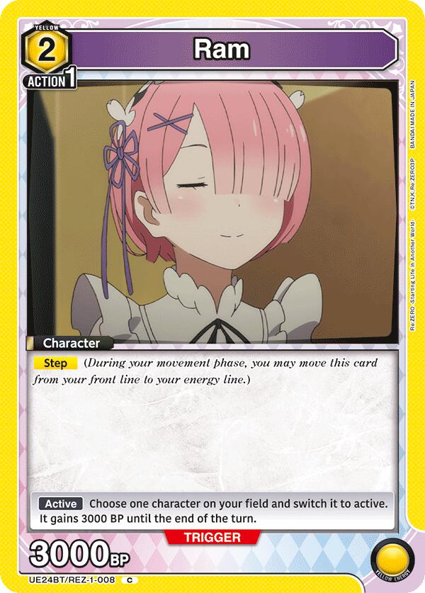 Ram (008), UE24BT: Re:ZERO -Starting Life in Another World- UE24BT/REZ-1-008