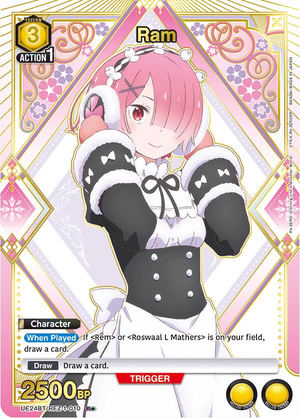 Ram (010) (R*), UE24BT: Re:ZERO -Starting Life in Another World- UE24BT/REZ-1-010