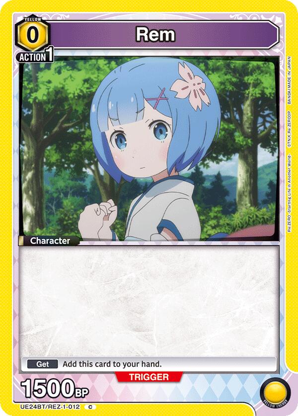 Rem (012), UE24BT: Re:ZERO -Starting Life in Another World- UE24BT/REZ-1-012