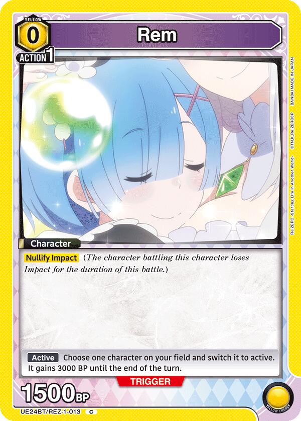Rem (013), UE24BT: Re:ZERO -Starting Life in Another World- UE24BT/REZ-1-013