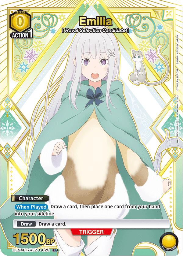 Emilia (023) (U*), UE24BT: Re:ZERO -Starting Life in Another World- UE24BT/REZ-1-023