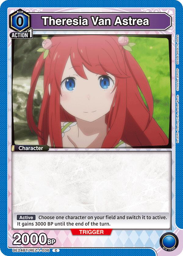 Theresia Van Astrea, UE24BT: Re:ZERO -Starting Life in Another World- UE24BT/REZ-1-036