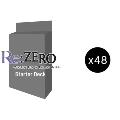 Re:ZERO -Starting Life in Another World- - Starter Deck Display Case, UE24ST: Re:ZERO -Starting Life in Another World- Starter Deck P696141