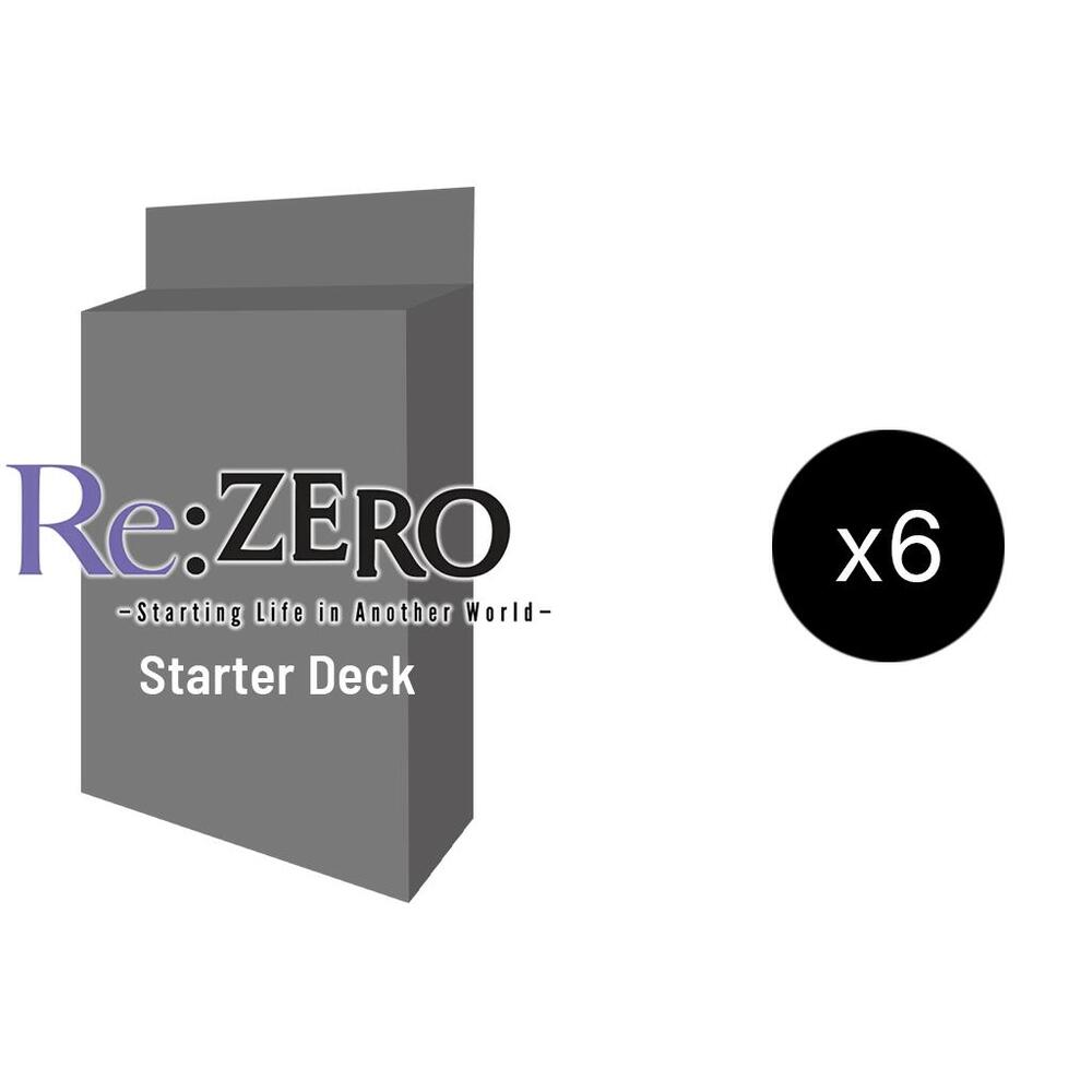 Re:ZERO -Starting Life in Another World- - Starter Deck Display, UE24ST: Re:ZERO -Starting Life in Another World- Starter Deck P696142