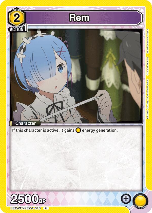 Rem (016), UE24ST: Re:ZERO -Starting Life in Another World- Starter Deck UE24ST/REZ-1-016