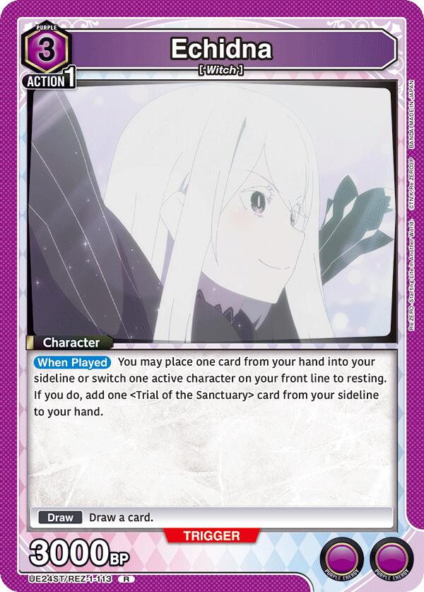 Echidna, UE24ST: Re:ZERO -Starting Life in Another World- Starter Deck UE24ST/REZ-1-113