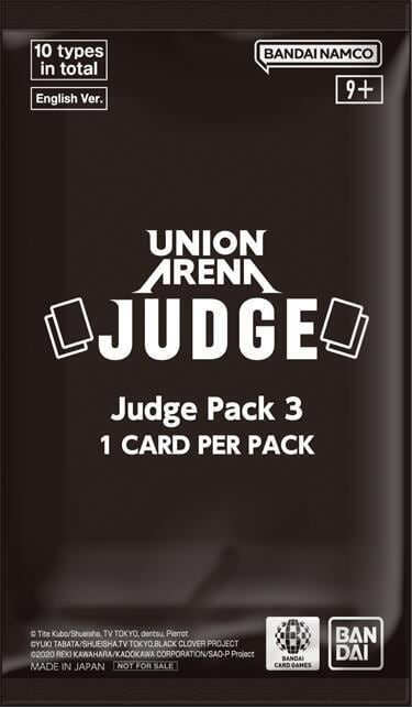 Union Arena Judge Pack 3, Union Arena Promotion Cards P623382