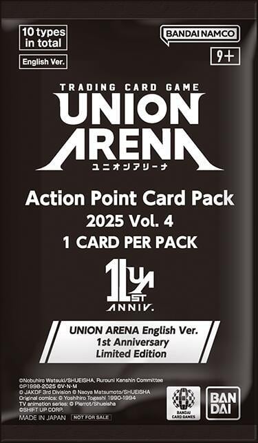 Union Arena Action Point Card Pack 2025 Vol. 4, Union Arena Promotion Cards P659981