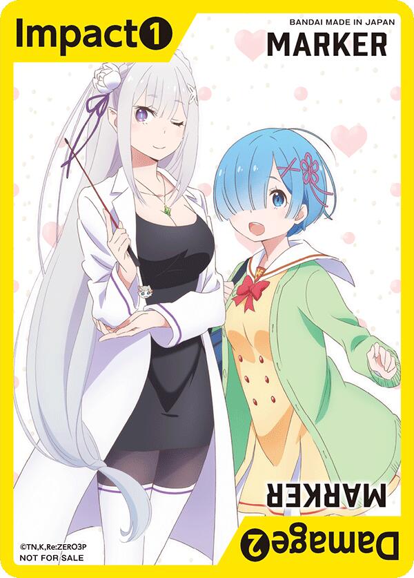 Marker Card (Re:ZERO -Starting Life in Another World-), Union Arena Promotion Cards #721326