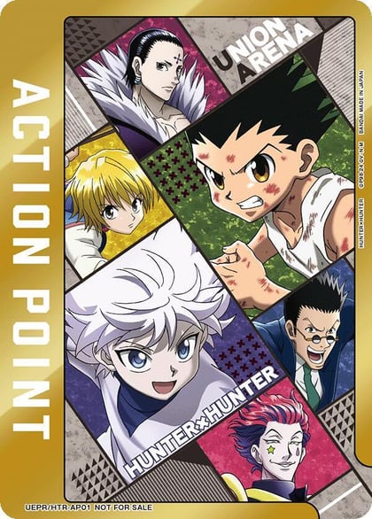 Action Point Card (AP01) (HUNTER X HUNTER), Union Arena Promotion Cards UEPR/HTR-AP01