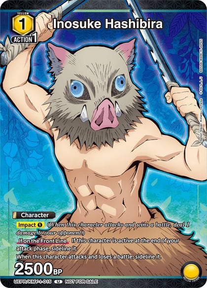 Inosuke Hashibira, Union Arena Promotion Cards UEPR/KMY-1-015