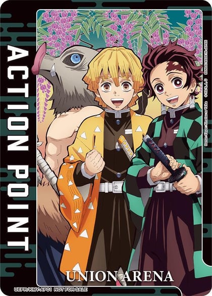 Action Point Card (AP01) (Demon Slayer), Union Arena Promotion Cards UEPR/KMY-AP01