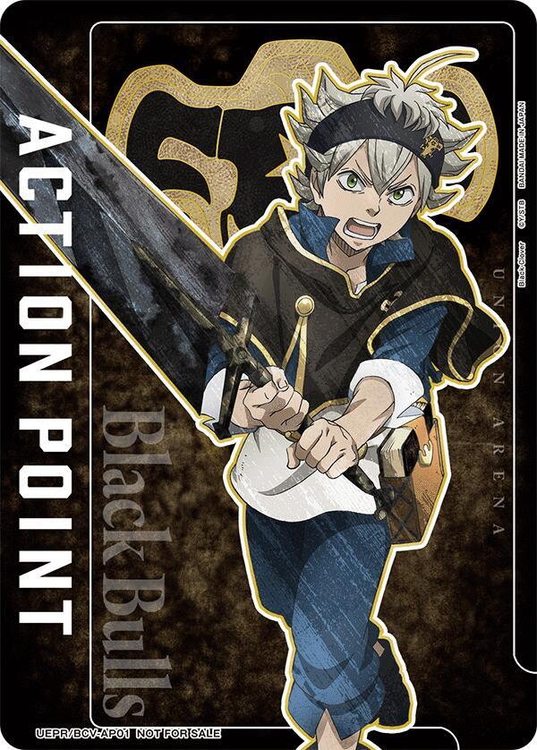 Action Point Card (AP01) (Black Clover), Union Arena Promotion Cards UEPR/BCV-AP01