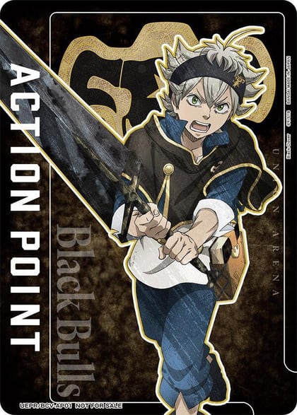 Action Point Card (AP01) (Black Clover), Union Arena Promotion Cards UEPR/BCV-AP01