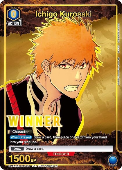 Ichigo Kurosaki (Winner), Union Arena Promotion Cards UEPR/BLC-2-016