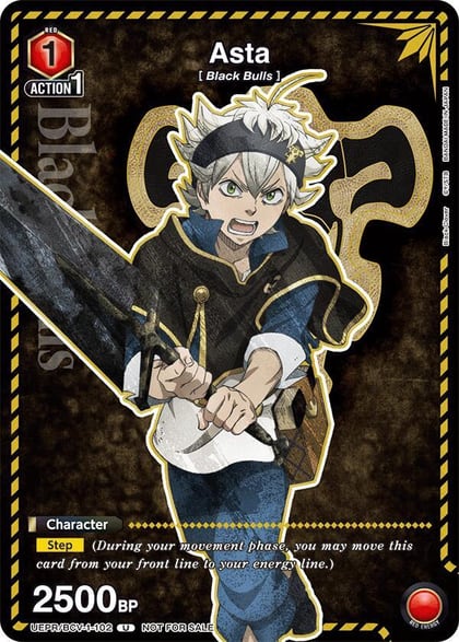Asta (102), Union Arena Promotion Cards UEPR/BCV-1-102
