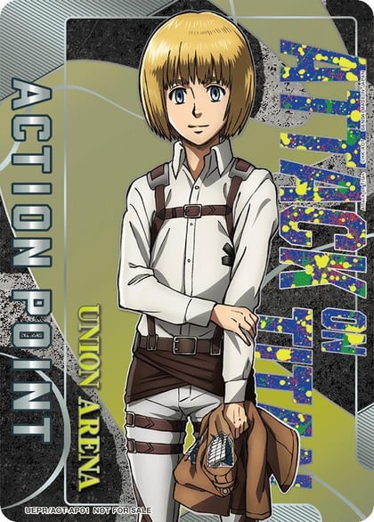 Action Point Card (AP01) (Attack on Titan), Union Arena Promotion Cards UEPR/AOT-AP01