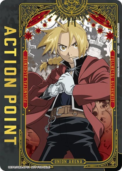 Action Point Card (AP01) (FULLMETAL ALCHEMIST), Union Arena Promotion Cards UEPR/FMA-AP01