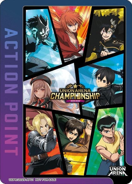 Action Point Card (AP01) (Regionals 25-26), Union Arena Promotion Cards UEPR/2025-AP01