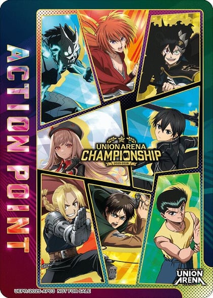 Action Point Card (AP03) (Regionals 25-26), Union Arena Promotion Cards UEPR/2025-AP03