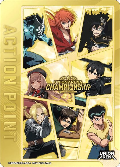 Action Point Card (AP04) (Regionals 25-26), Union Arena Promotion Cards UEPR/2025-AP04