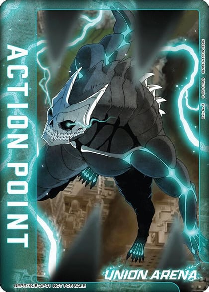 Action Point Card (Kaiju No. 8), Union Arena Promotion Cards UEPR/KJ8-AP01