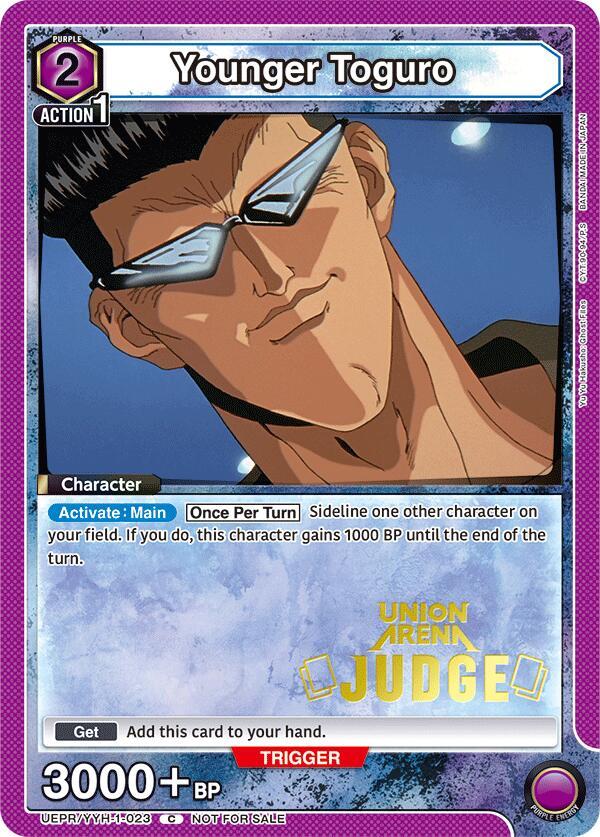 Younger Toguro (023) (Judge Pack), Union Arena Promotion Cards UEPR/YYH-1-023