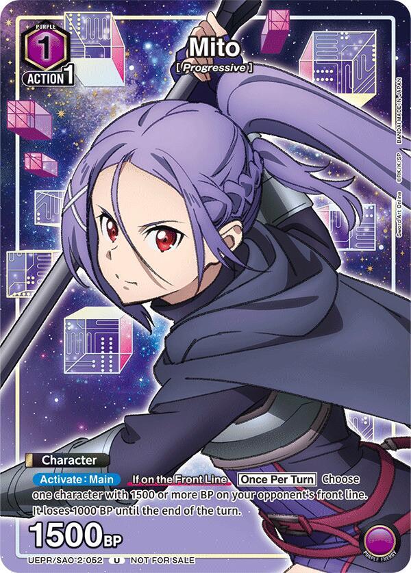 Mito, Union Arena Promotion Cards UEPR/SAO-2-052