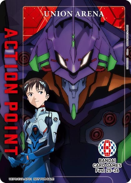 Action Point Card (AP01) (Evangelion: New Theatrical Edition), Union Arena Promotion Cards UEPR/BCV-AP01