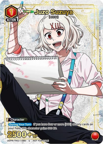 Juzo Suzuya (088) (Gold), Union Arena Promotion Cards UEPR/TKG-1-088
