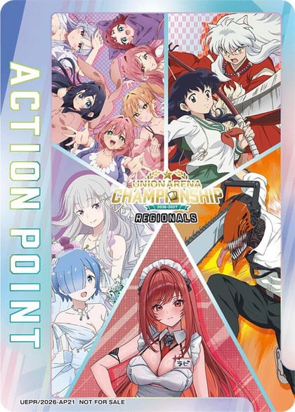Action Point Card (AP21) (Regionals 26-27), Union Arena Promotion Cards UEPR/2026-AP21