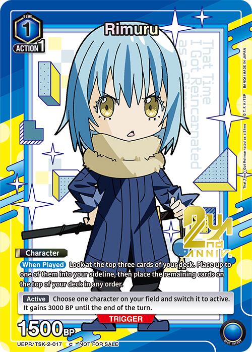Rimuru (017), Union Arena Promotion Cards UEPR/TSK-2-017