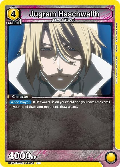 Jugram Haschwalth, UEX01BT: BLEACH: Thousand-Year Blood War Vol.2 UEX01BT/BLC-2-004