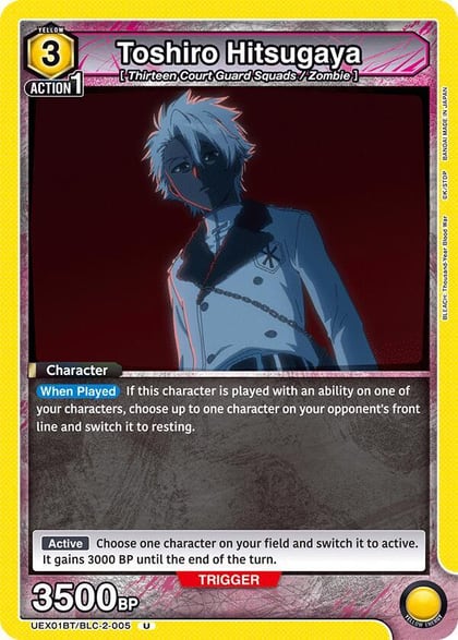Toshiro Hitsugaya (005), UEX01BT: BLEACH: Thousand-Year Blood War Vol.2 UEX01BT/BLC-2-005