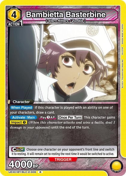 Bambietta Basterbine, UEX01BT: BLEACH: Thousand-Year Blood War Vol.2 UEX01BT/BLC-2-006