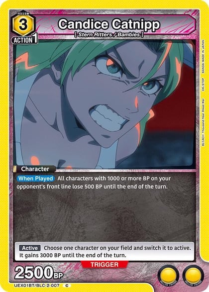 Candice Catnipp, UEX01BT: BLEACH: Thousand-Year Blood War Vol.2 UEX01BT/BLC-2-007