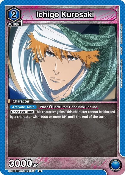 Ichigo Kurosaki (017), UEX01BT: BLEACH: Thousand-Year Blood War Vol.2 UEX01BT/BLC-2-017