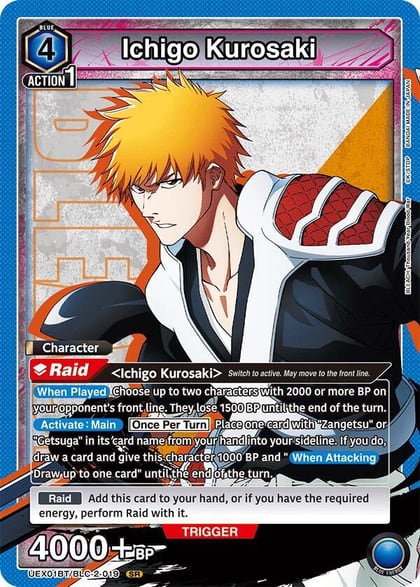 Ichigo Kurosaki (019), UEX01BT: BLEACH: Thousand-Year Blood War Vol.2 UEX01BT/BLC-2-019