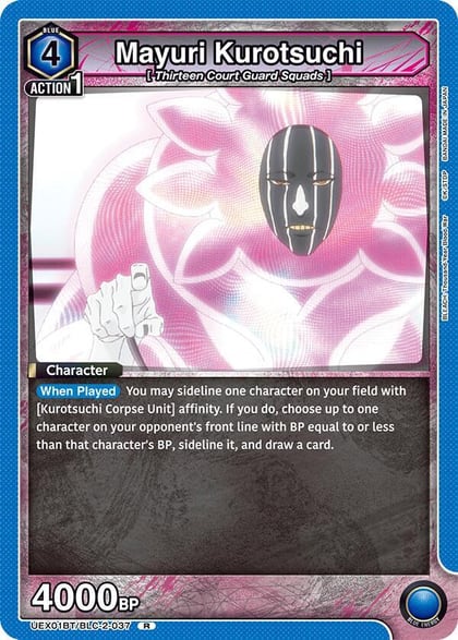 Mayuri Kurotsuchi (037), UEX01BT: BLEACH: Thousand-Year Blood War Vol.2 UEX01BT/BLC-2-037