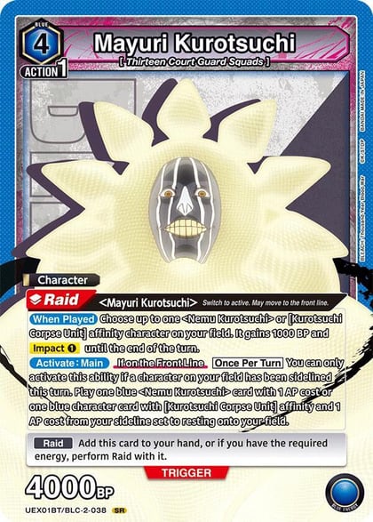 Mayuri Kurotsuchi (038), UEX01BT: BLEACH: Thousand-Year Blood War Vol.2 UEX01BT/BLC-2-038