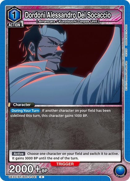 Dordoni Alessandro Del Socaccio, UEX01BT: BLEACH: Thousand-Year Blood War Vol.2 UEX01BT/BLC-2-041