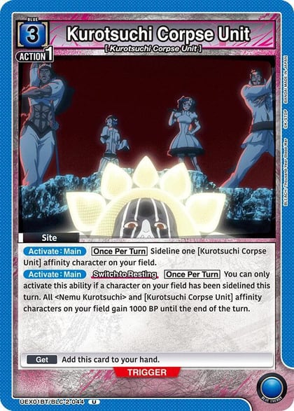 Kurotsuchi Corpse Unit, UEX01BT: BLEACH: Thousand-Year Blood War Vol.2 UEX01BT/BLC-2-044