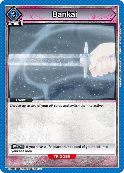 Bankai, UEX01BT: BLEACH: Thousand-Year Blood War Vol.2 UEX01BT/BLC-2-049