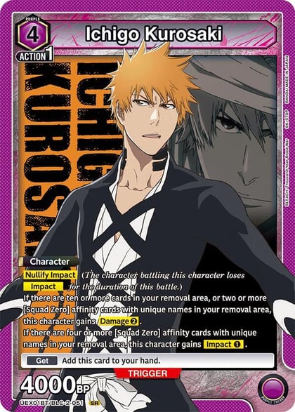 Ichigo Kurosaki (051), UEX01BT: BLEACH: Thousand-Year Blood War Vol.2 UEX01BT/BLC-2-051