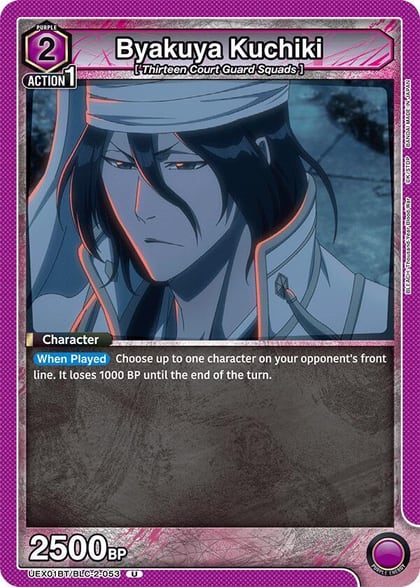 Byakuya Kuchiki (053), UEX01BT: BLEACH: Thousand-Year Blood War Vol.2 UEX01BT/BLC-2-053