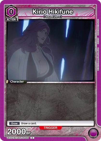 Kirio Hikifune, UEX01BT: BLEACH: Thousand-Year Blood War Vol.2 UEX01BT/BLC-2-059