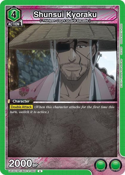 Shunsui Kyoraku, UEX01BT: BLEACH: Thousand-Year Blood War Vol.2 UEX01BT/BLC-2-063